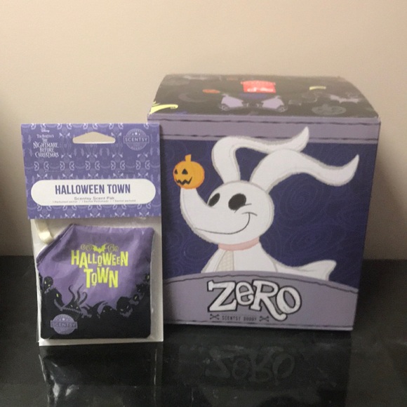 Scentsy Buddy Zero Nightmare Before Christmas with Sachet NIB - Picture 1 of 1